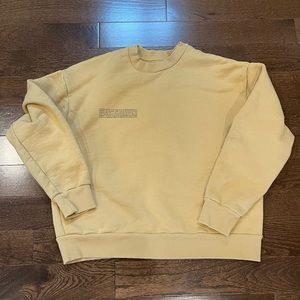 Pangaia Crewneck Sweatshirt - Sahara, Small